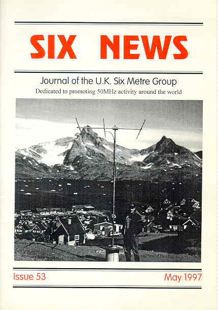 OX3LX on Front of SIX NEWS